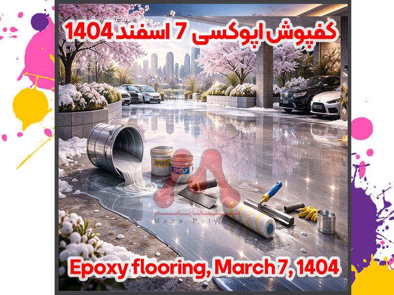 کفپوش اپوکسی 7 اسفند 1404